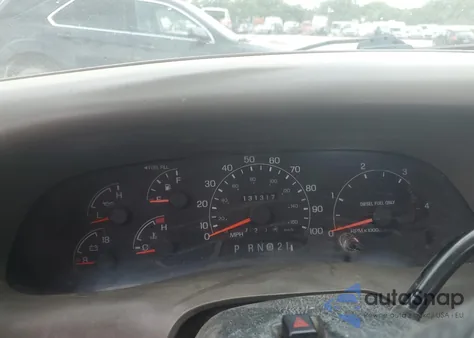 2000 Ford F350 Super Duty из США, поврежденный, VIN 1FDWF36F5YED33987